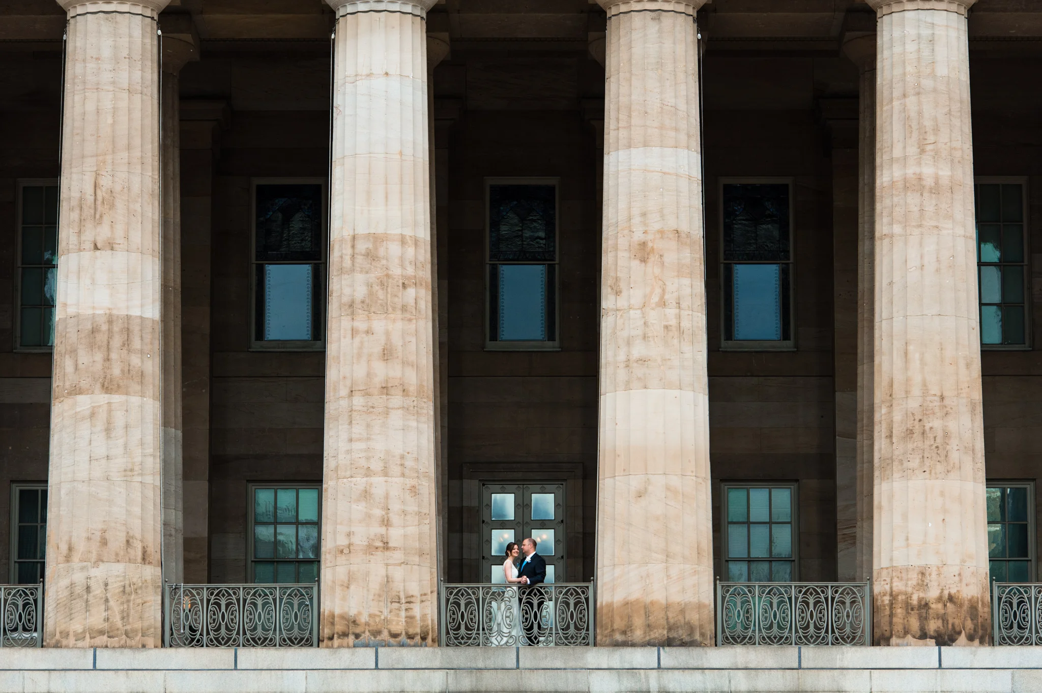  Annie and Andy at the National Portrait Gallery. 